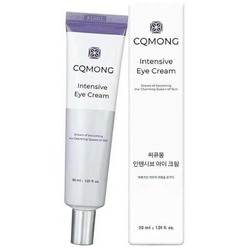 Intensive Eye Cream 1.01 fl oz for hydrating, wrinkles, elastic skin, dark circles, puffiness, fine lines, eye bags under eyes | Hyaluronic Acid, Collagen, Peptide | Korean skincare