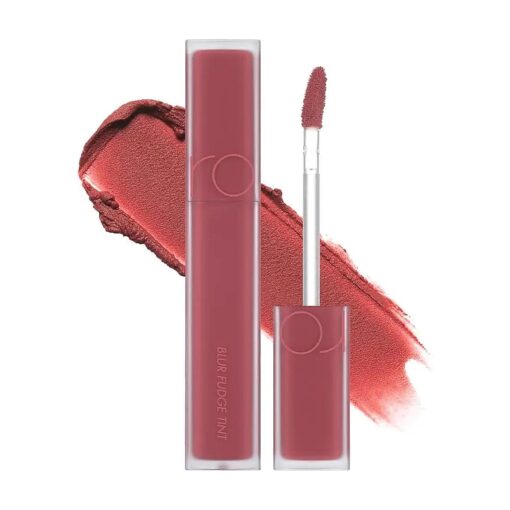 rom & nd BLUR FUDGE TINT | matte lipstick| light weight| cream type| super stay| k-beauty| highly pigment|moisturizing,0.17oz ( 02 ROSIENTAL )