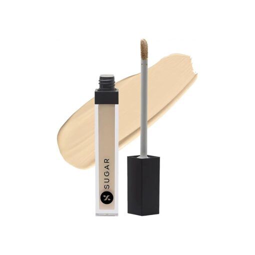 SUGAR Cosmetics Magic Wand Waterproof Concealer - 07 Vanilla ( Latte Fair, Golden Undertone ) Full Coverage Waterproof Longwear Formula