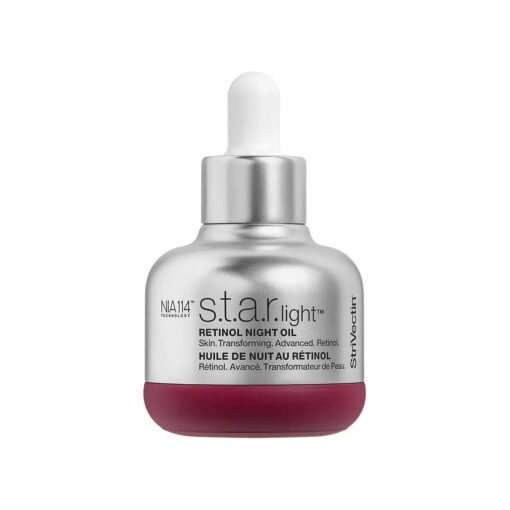 StriVectin Advanced Retinol Star Light Night Oil with Squalane, Improves Skin Texture, Wrinkles, Firmness and Dehydration, 1 Fl Oz ( Pack of 1 )