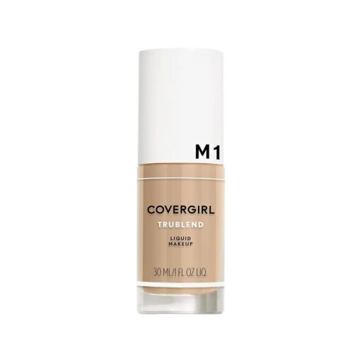 COVERGIRL Trublend Liquid Makeup Natural Beige M1 1 Fl Oz, 1.000-Fluid Ounce