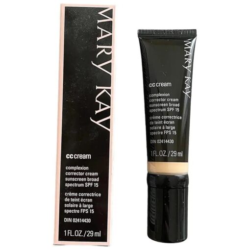 Mary Kay CC Cream Very Light - 1 fl oz, SPF 15, Whole Body, Anti-Aging Moisturizer for Adults