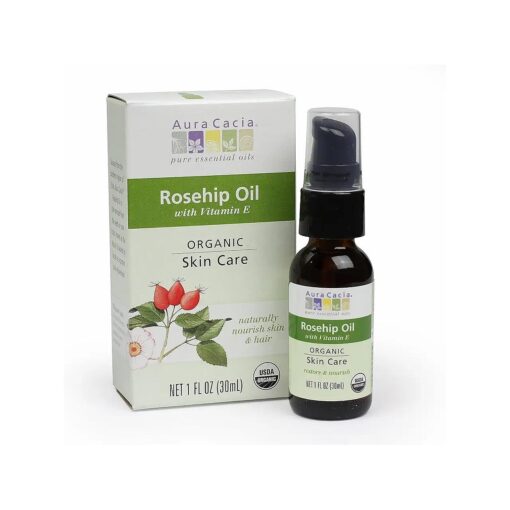 Aura Cacia Organic Skin Care Oil, Rosehip, 1 Fluid Ounce