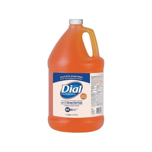 Dial Professional Gold Antibacterial Liquid Hand Soap, 1 Gallon Refill Bottle