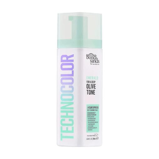 Bondi Sands Technocolor 1 Hour Express Self Tanning Foam, Innovative Formula, Hydrates for Natural Enhanced Skin Results, Available in 4 Shades