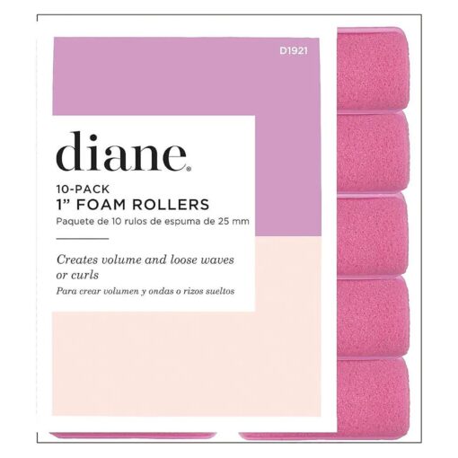 Foam Rollers, Pink, 1 Inch