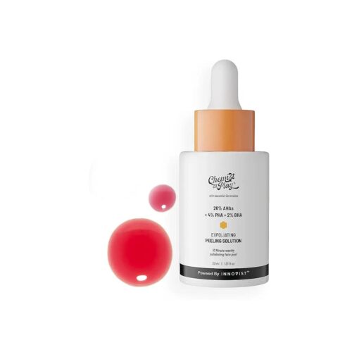 26 % AHA 2 % BHA 4 % PHA Peeling Solution | Chemical Exfoliator For Face | Glycolic Acid ( AHA ), Salicylic Acid ( BHA ), Lactobinoic Acid ( PHA ) | Tan Off 10-Minute Peel 1 fl oz .