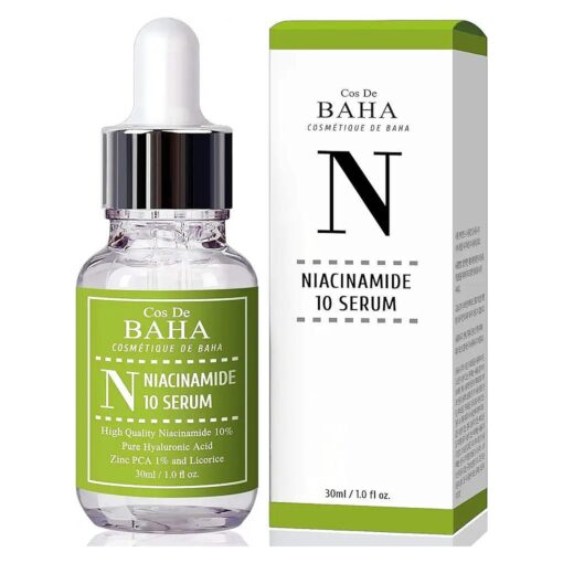 Niacinamide 10 % + Zinc PCA 1 % Serum for Face - Pore Reducer + Uneven Skin Tone Treatment + Diminishes Acne Prone, Skin Balancing Pore Reducing, Restores Elasticity, 1 Fl Oz