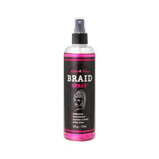 Braid Spray 10oz - Braid Sheen, Refreshing, Moisturizing, Soothes Itching, Extra Shine