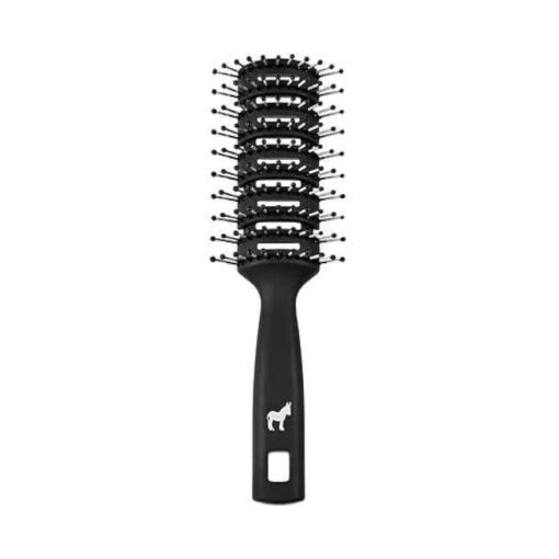 Pete & Pedro Ball Tipped 10 Row Vented Hair Brush For Men & Women | Great For Airflow To Blow Dry, Style & Detangle All Hair Types | Anti-Static, Soft Bristles, Fast Drying | As Seen on Shark Tank