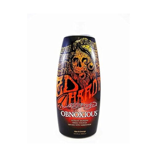 Obnoxious Extreme Bronzer Tingle Tanning Lotion, 10 oz .