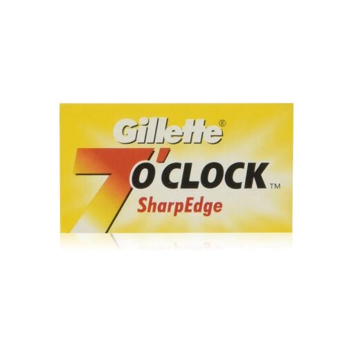 100 7 O'clock SharpEdge Double Edge Safety Razor Blades