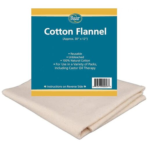 Baar Cotton Flannel Castor Oil Pack