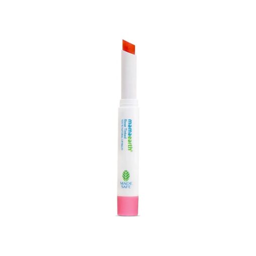 Mamaearth Rose Tinted 100 % Natural Lip Balm for bright Lips, With Rose & Castor Oil For 12 Hour Moisturization - 2 g