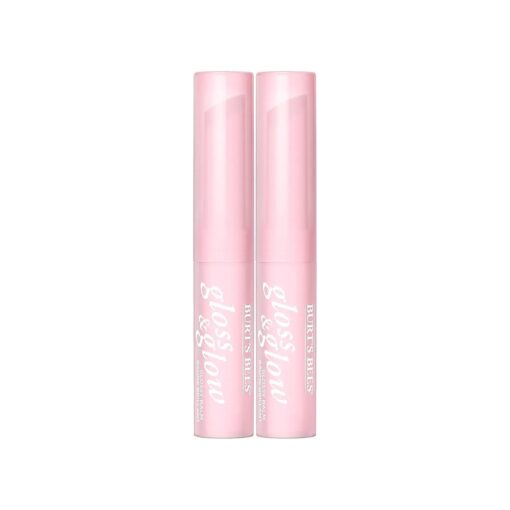 Burts Bees Gloss and Glow Glossy Balm, 100 % Natural Origin, Wine Wednesday, 1 Tube