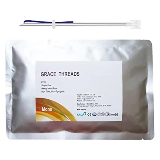 Grace PDO Thread Lift/Face Whole Body/Mono Type 100pcs - 13 Sizes ( 29G-60mm )