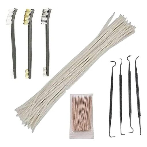 Gas Tube Pipe Cleaners 12 -inches Long, 100 Pieces and Get Free 100 Piece of 6 Inch Cotton Swabs