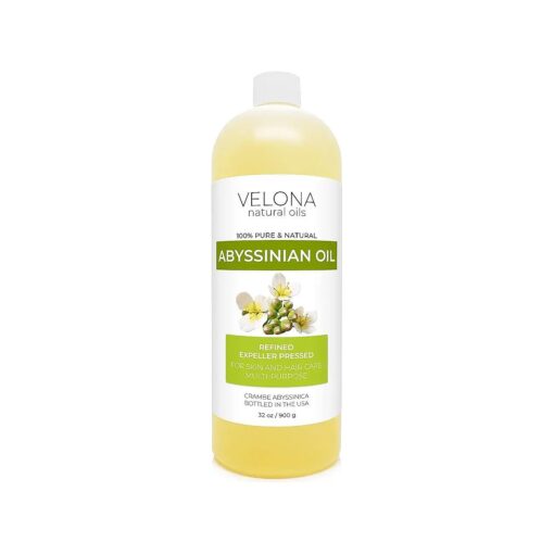 velona Abyssinian Oil 32 oz | 100 % Pure and Natural Carrier Oil | Cold Pressed | Hair, Body Care | Use Today - Enjoy Results