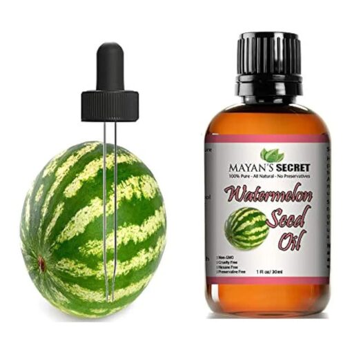 100 % Kalahari Watermelon Seed Oil Cold Pressed/Virgin/Undiluted Carrier Oil | For Face, Hair and Body - 1oz