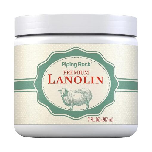 Piping Rock Lanolin Cream | 7 fl oz | 100 % Pure