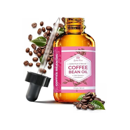 Coffee Bean Oil - 100 % Natural Coffee Oil for Skin - Cold Pressed Coffee Oil for Hair Growth - Unrefined Coffee Arabica Seed Oil 1 oz