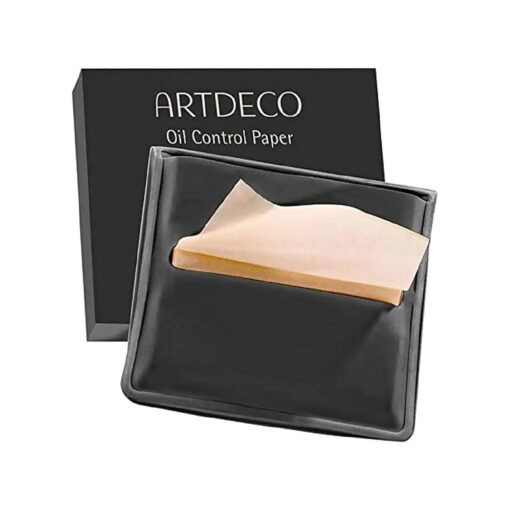 ARTDECO Oil Control Paper - Oil-Absorbing Blotting Paper - Gives Your Complexion a Matte Finish - Refill Pack with 100 Sheets - For Makeup - For Oily Skin - Easy Take Out Design - Face Wash - 100pcs