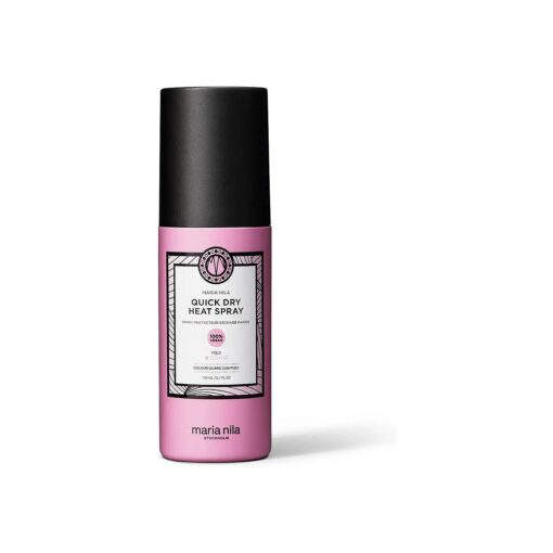 Heat Spray, 5.1 Fl Oz, Protects Hair when Using Heating Tools, 100 % Vegan & Sulfate/Paraben free