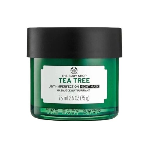 The Body Shop Tea Tree Anti-Imperfection Night Mask, 2.6 Fl Oz ( Vegan )