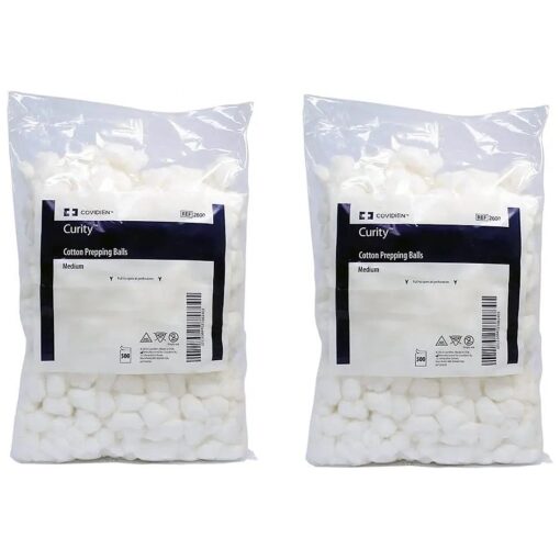 Kendall/Covidien Prepping Cotton Ball, 1000 Count