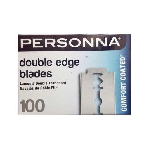 Personna Double Edge Razor Blades in White Wrapper 100 count