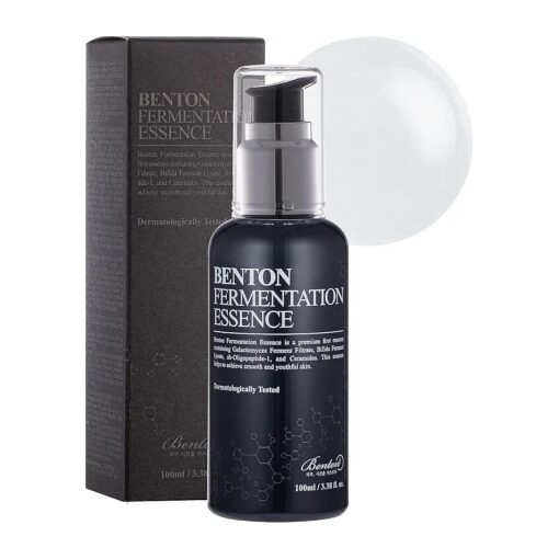 BENTON Fermentation Essence ( 100ml ) - Galactomyces Ferment Filtrate & Bifida Skin Fiirming & Vitalizing Essence, Anti-Wrinkle, Hydrating, for Dull & Dry Skin