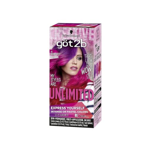 Unlimited Semi-Permanent Hair Color, 110 Sunburst Collection