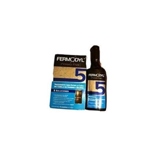 Fermo Five Set de Tratamiento ( 12 ampolletas ) y Shampoo