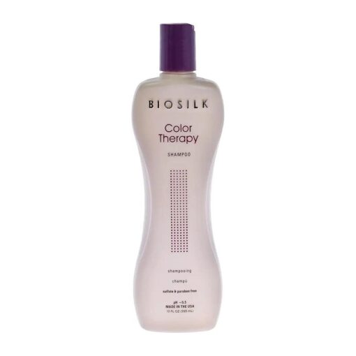 BioSilk Color Therapy Shampoo - Sulfate, Paraben and Gluten Free - Multiple Sizes, 12 Fl Oz ( Pack of 1 )