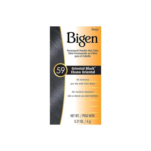 # 59 Oriental Black Bigen Permanent Powder - 12 Pack