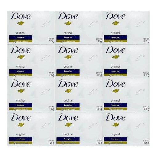 Dove White Cream Bar 4.75 Oz / 135 Gr ( Pack of 12 )