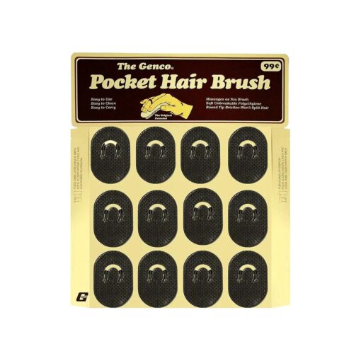 Genco Pocket Brush Easel Display ( 12 Piece ) Black