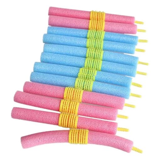 12-Pieces Magic Hair Curlers