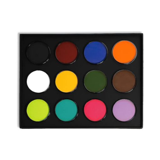 Mehron Makeup Paradise Makeup AQ ProPalette - 12 Colors