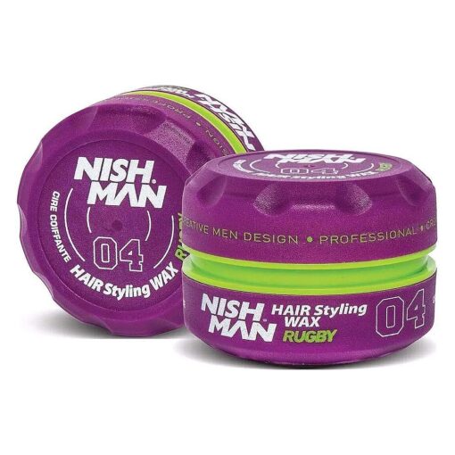 nishman Hair Styling Series ( 04 Rugby AQUA WAX, 150ml )