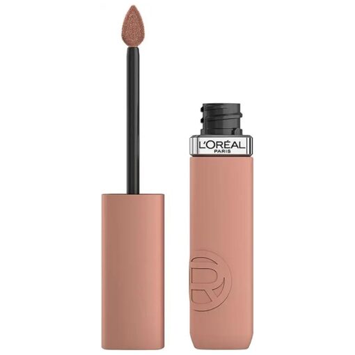 L'Oreal Paris Infallible Matte Resistance Liquid Lipstick, up to 16 Hour Wear, Breakfast in Bed 105, 0.17 Fl Oz