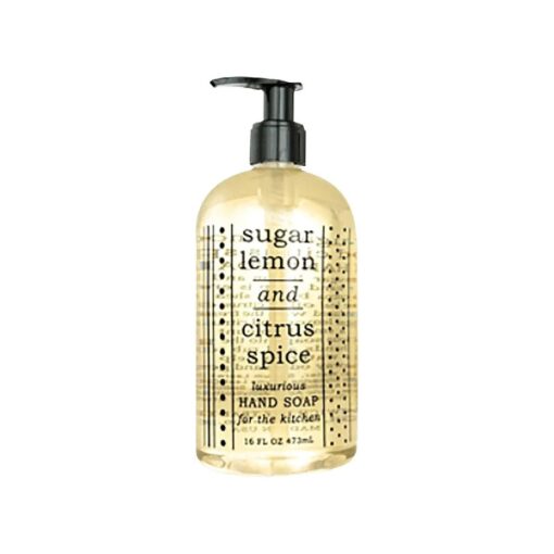 Greenwich Bay Trading Co. Luxurious Hand Soap For The Kitchen, 16 Ounce ( Sugar Lemon & Citrus Spice )