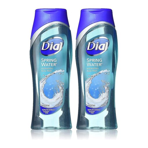 Dial Body Wash Spring Water 16 Ounce Hydrating ( 473ml ) ( Pack of 2 )