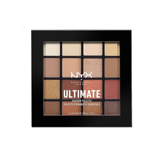 NYX PROFESSIONAL MAKEUP Ultimate Shadow Palette, Eyeshadow Palette - Warm Neutrals