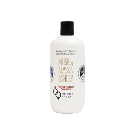 Alyssa Ashley Musk By Alyssa Ashley Hand and Body Lotion, 17-Ounce