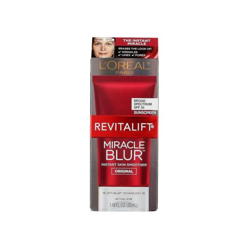 Loreal Revitalift Miracle Blur Instant Skin Smoother Original 1.18 fl oz - Pack of 2