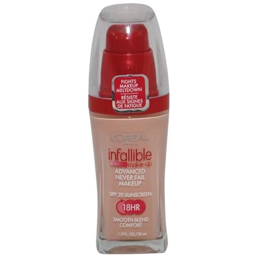 L'oreal Infallible Advanced Never Fail Makeup, Natural Ivory, 1-Fluid Ounce