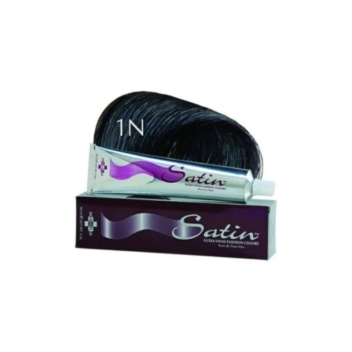 Satin Color # 1N Black 3 Ounce ( 88ml ) ( 3 Pack )