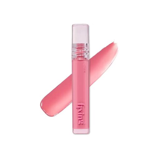 ETUDE Glow Fixing Tint # 2 Mellow Pink | Non-sticky Glossy Shine Lip stain | Fills up with comfortable moisture | Tinting for dry lips