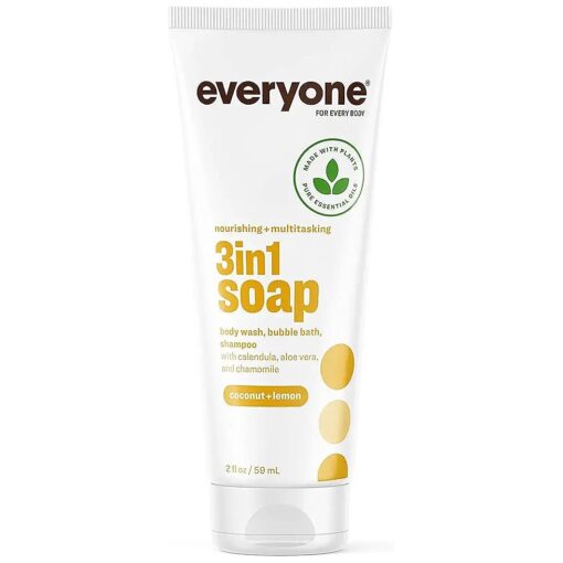 Everyone for Every Body EO Coconut Lemon Soap, 2 Fl Oz